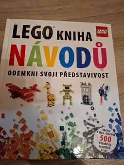 Lego kniha návodů (CZ) a Ninjago lego kniha nové - 2