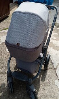 Kočárek Adamex,3.kombinace, šedý, čistý - 2