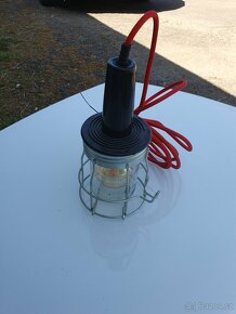 Závěsné skleněné lampičky, 5ks - 2