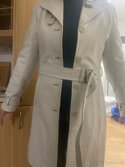 Dlouhý kožený kabát KARA – 100% pravá kůže - 2