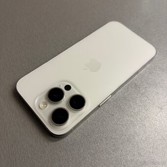 iPhone 15 Pro 128GB bílý, 12 měsíců záruka - 2