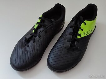 Dětské kopačky KIPSTA vel. 36 černo-zelené - 2