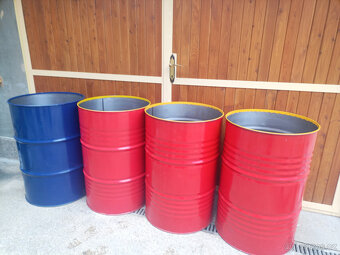 Prodám plechové sudy - 2