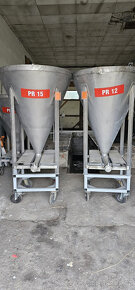 Nerezové silo, násypka - 2