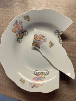 Dětský retro talíř / talířek - 2