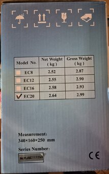 NOVÝ Solinátor Palicy EC20 – Výkonný chlorinátor do 85m3 - 2