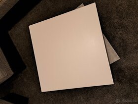 Konferenční stolek  - bílá/beton - 2