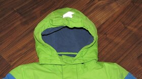 Zeleno-modrá zimní bunda zn. Tchibo vel. 110/116 - 2