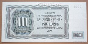Bankovka, Protekt Čechy a Morava, 1000 K roč 1942 - 2