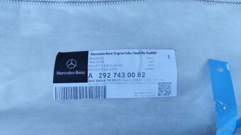 MERCEDES GLE COUPE c292 CHROM LIŠTA PÁTÝCH DVEŘÍ - 2