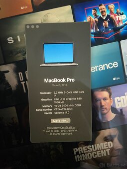 MacBook Pro 2,2 GHz 6-Core Intel i7, 16GB DDR4, 2018 - 2