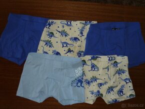 Nové-H&M-5x Trenýrky na chlapce 4-6 Let - 2