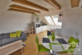 Pronájem vybaveného bytu 1+kk, 53 m², Uherské Hradiště - V T - 2
