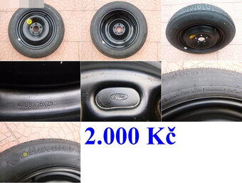 Rezerva dojezdovka originál Ford 5x108 4Jx16 ET25 - 2