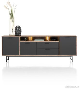 Moderní industriální skříň/komoda - Torano 230 cm - 2