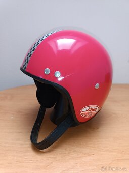 Retro helma, kakáč - Jawa - 2