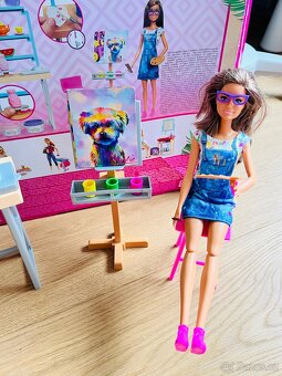 Barbie umelecky atelier/ umelecka dielna - 2
