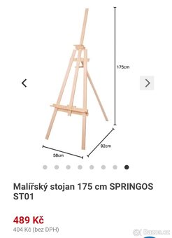 Malířský stojan - 2