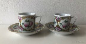 Porcelánové čínské hrníčky, šálky - 2