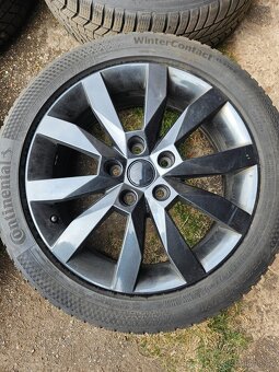 Alu Škoda Crystal 6x17 ET 48 5x112 Octavia III 205/50/17 85% - 2
