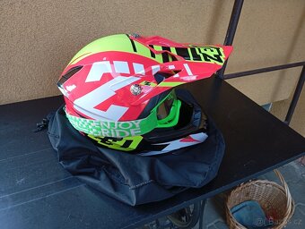 Přilba + brýle motocross S 55-56 - 2