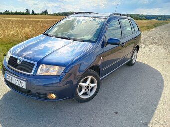 Škoda Fabia Combi 1.4 16V 55kw, klima, centrál ,tažné, ABS - 2
