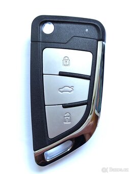 Klíč Škoda Volkswagen Seat. Stačí přendat elektroniku dálko - 2