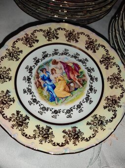 Jídelní talíře 6 + 6 + 6 tři grácie - 2