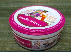 kulatá plechová krabička - 2