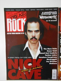 TERAZ ROCK - THE CURE, NICK CAVE, MEGADEATH, JUDAS PRIEST, D - 2