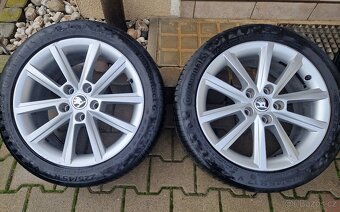Alu 225/45 17 Škoda TERON Continental - 2