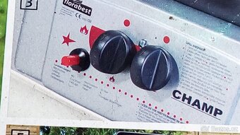 GRIL plynový, 2 x hořák, provozuschopný - 2