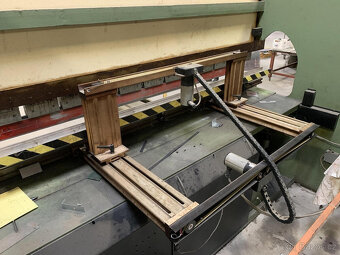 Plazmový stůl ESAB Saber DXG 5000 CNC 14' x 56' - 2x řezac - 2