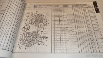 Škoda FAVORIT 115 135 136 -- seznam náhradních dílů - 2