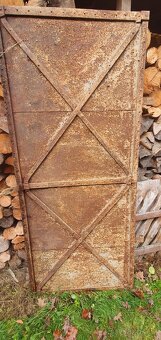 Plechové dveře - 2