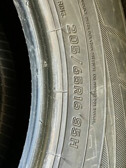 205/65/16 zánovní zimní sada - 2