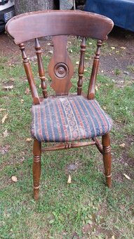 6x staré židle - 2