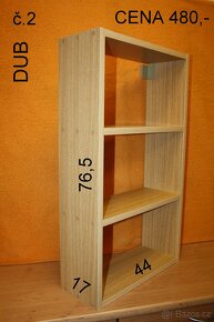 Poličky na hračky a knížky 1. série - 2