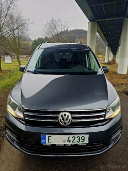 Vw caddy Maxi 2,0 tdi 110kw rok 2018 5ti místné - 2