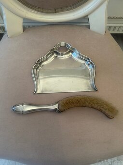 Elegantní postříbřená souprava Floreat(1890-1930) - 2