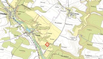 Louka, prodej, Jenichov, Střemy, Mělník - 2