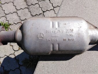 Výfuk mercedes w 202 c 180 - 2