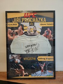 Jiří Procházka podepsané triko - UFC Champ - 2