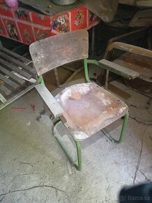 Stará retro židle funkcionalismus - 2