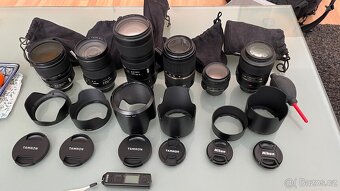 Objektivy Tamron a Nikkor pro Nikon full frame - 2