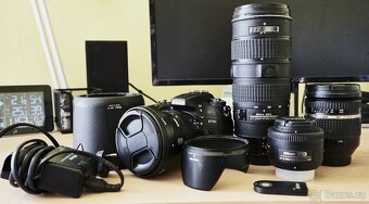 Nikon D71000 + objektivy - 2