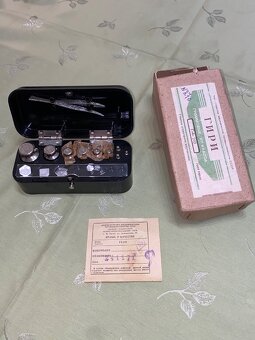 Laboratorní Závaží Staré. Made in USSR r. 1965 - 2