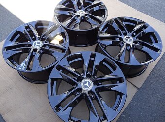 Alu disky origo černé Mercedes, 17", 5x112, ET 47, šíře 7,5 - 2