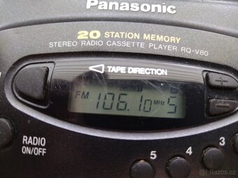 Dva walkmany. Panasonic a Saba - 2