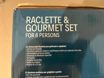 Raclette gril NOVÝ - 2